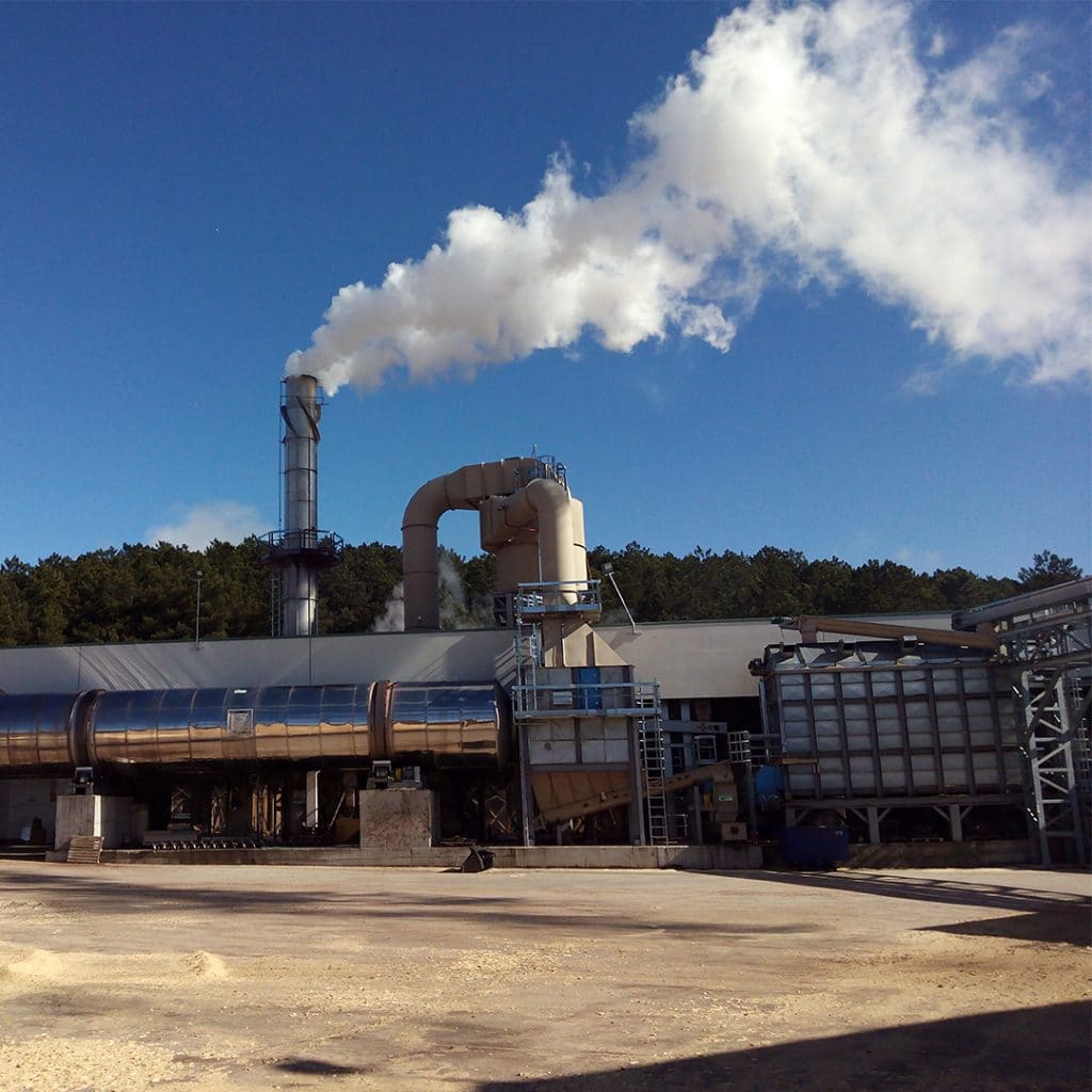 Proceso Secado Plantas de Pellets Apisa Huesca